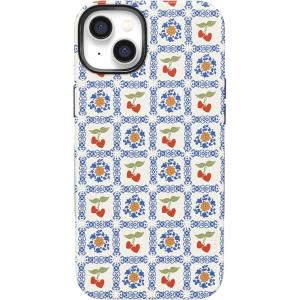 Casely iPhone 14 Case | You Can’t Catch Me | Gingerbread Man | Bold Protective Design | Compatible with MagSafe(Palermo | Dippin’ Daisy’s Italian Coast)