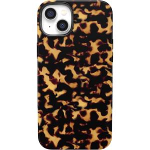 Casely iPhone 14 Case | You Can’t Catch Me | Gingerbread Man | Bold Protective Design | Compatible with MagSafe(Shell Shocked | Tortoise Print)