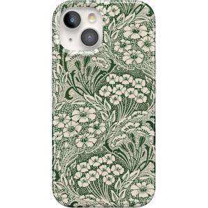 Casely iPhone 15 Case | Hanging Around | Potted Plants Floral | Compatible with MagSafe | Classic Ultra Thin Design(Mystic Meadow | Green Gardens)