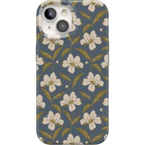 Casely iPhone 15 Case | Hanging Around | Potted Plants Floral | Compatible with MagSafe | Classic Ultra Thin Design(The Boyfriend Collection | Lei’d Back)