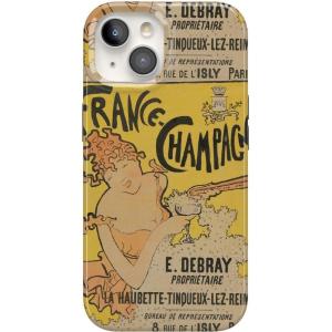 Casely iPhone 15 Case | Hanging Around | Potted Plants Floral | Compatible with MagSafe | Classic Ultra Thin Design(Van Gogh | French Bubbly)