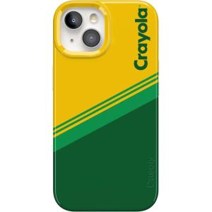 Casely iPhone 15 Case | Powder Pups | Dog Sled | Compatible with MagSafe | Classic Ultra Thin Design(Keep It Classic | Crayola Crayon Box)