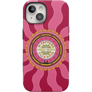 Casely iPhone 15 Plus Case | All The Fun Things | Fun on Weekdays | Bold Protective Design | Compatible with MagSafe(Beatles | Lonely Hearts Club | Sgt. Pepper’s)