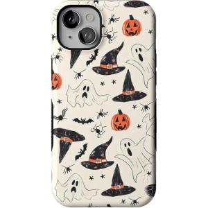 Casely iPhone 15 Plus Case | All The Fun Things | Fun on Weekdays | Bold Protective Design | Compatible with MagSafe(Feeling Witchy | Haunted Halloween)