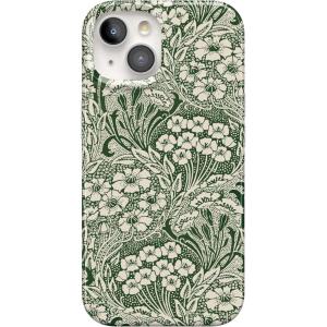 Casely iPhone 15 Plus Case | Vines of Love | Floral Heart | Compatible with MagSafe | Classic Ultra Thin Design(Mystic Meadow | Green Gardens)