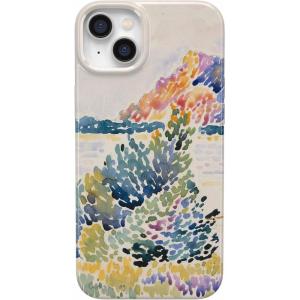 Casely iPhone 15 Plus Case | Waves & Rays | Sunshine | Compatible with MagSafe | Classic Ultra Thin Design(Calm Waters | The Met Museum)