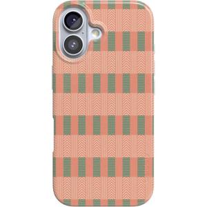 Casely iPhone 17 Case | Full Bloom | Navy Floral | Compatible with MagSafe | Classic Ultra Thin Design(Grand Cabana | Palm Beach)