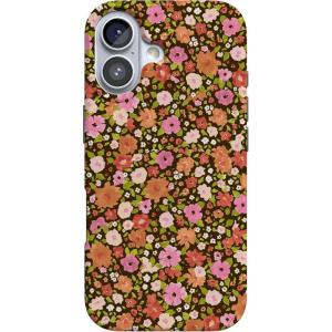 Casely iPhone 17 Case | Full Bloom | Navy Floral | Compatible with MagSafe | Classic Ultra Thin Design(Rustic Roses | Boho Bouquet)