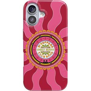 Casely iPhone 17 Case | Moody Monochrome | Bordeaux Rose | Compatible with MagSafe | Classic Ultra Thin Design(Lonely Hearts Club | The Beatles Sgt. Pepper’s)