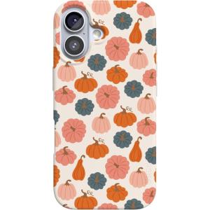 Casely iPhone 17 Case | Moody Monochrome | Bordeaux Rose | Compatible with MagSafe | Classic Ultra Thin Design(Oh My Gourd | Pumpkin Patch)