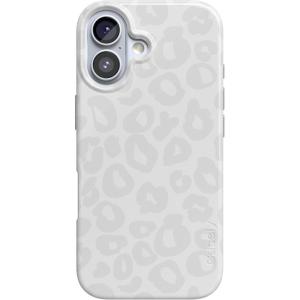 Casely iPhone 17 Case | Powder Pups | Dog Sled | Compatible with MagSafe | Classic Ultra Thin Design(Into the Wild | White Snow Leopard)