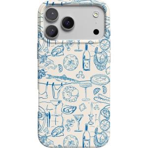 Casely iPhone 17 Pro Case | Chalet All Day | Winter Village | Compatible with MagSafe | Classic Ultra Thin Design(Amalfi Aperitivo | Dolce Vita)