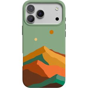 Casely iPhone 17 Pro Case | Chalet All Day | Winter Village | Compatible with MagSafe | Classic Ultra Thin Design(Endless Peaks | Colorblock Mountain)