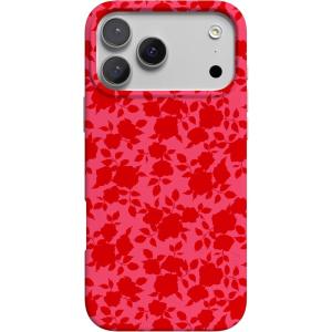 Casely iPhone 17 Pro Case | Chalet All Day | Winter Village | Compatible with MagSafe | Classic Ultra Thin Design(Rose Garden | Red Aesthetic)