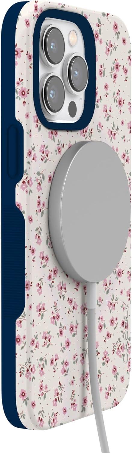 imageCasely iPhone 14 Pro Case  Cottage Charm  Cottagecore  Bold Protective Design  Compatible with MagSafe