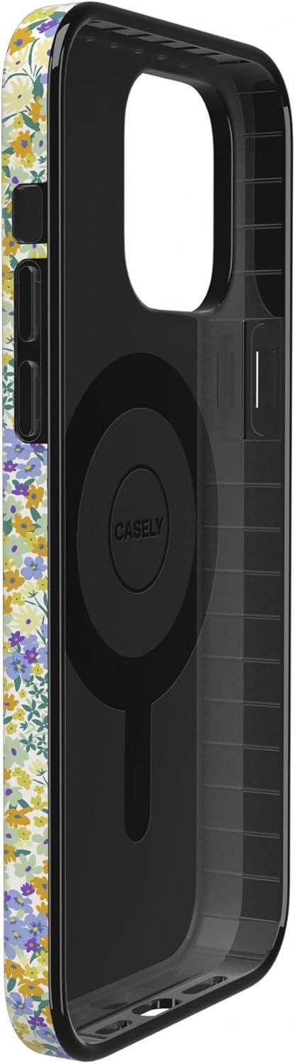 imageCasely iPhone 14 Pro Max Case  Rose to Fame  Blue amp White Floral  Compatible with MagSafe  Classic Ultra Thin DesignDream Garden  Cottagecore