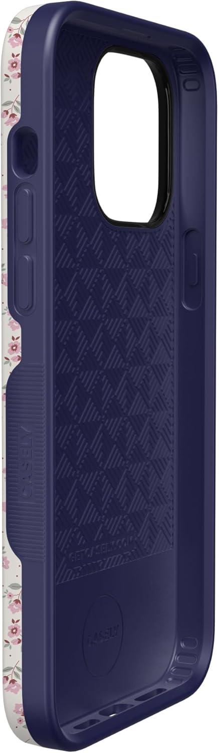 imageCasely iPhone 14 Pro Max Case Sunday Best Pastel Garden Bold Protective Design MagSafe Compatible DesignCottage Charm Cottagecore