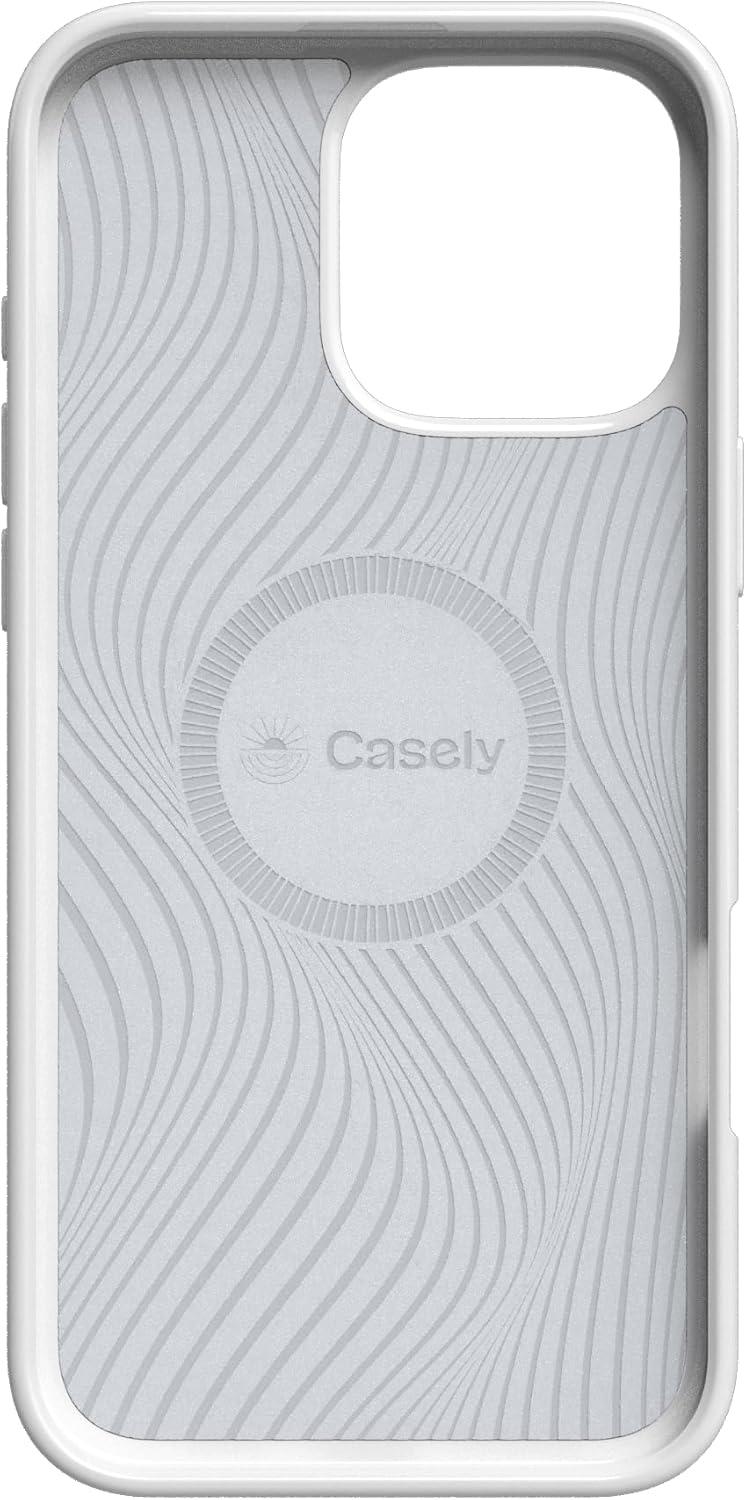 imageCasely iPhone 16 Pro Max Case  Into The Wild  White Snow Leopard  Compatible with MagSafe  Classic Ultra Thin DesignCottage Charm  Cottagecore