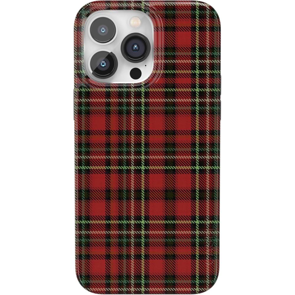 imageCasely iPhone 14 Pro Case  Black Pearl Marble  Compatible with MagSafe  Classic Ultra Thin DesignFireside Flannel  Signature Plaid