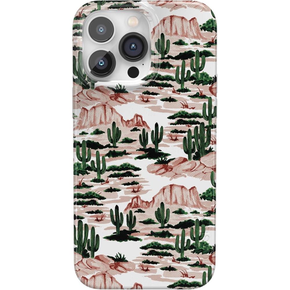 imageCasely iPhone 14 Pro Case  Black Pearl Marble  Compatible with MagSafe  Classic Ultra Thin DesignGold Rush  Desert