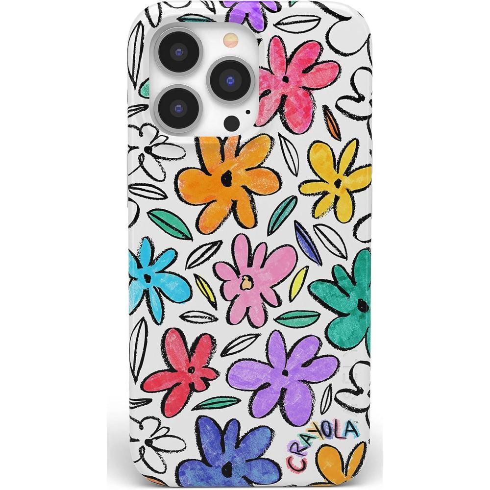 imageCasely iPhone 14 Pro Case  Black Pearl Marble  Compatible with MagSafe  Classic Ultra Thin DesignOutside the Lines  Crayola Marker