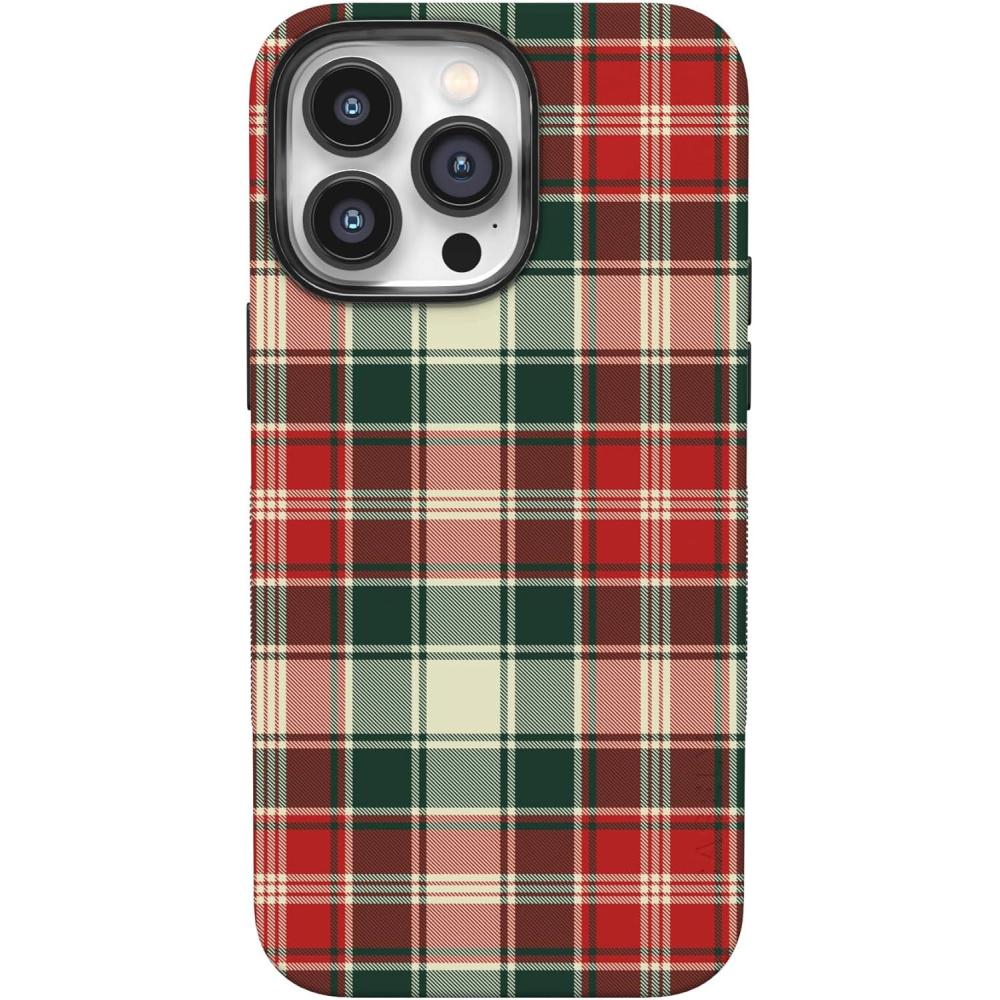 imageCasely iPhone 14 Pro Case  Plaid amp Proper  Signature Plaid  Bold Protective Design  MagSafe Compatible Design