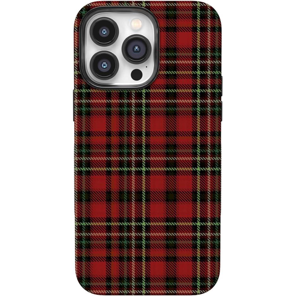 imageCasely iPhone 14 Pro Max Case  Fireside Flannel  Signature Plaid  Bold Protective Design  MagSafe Compatible Design
