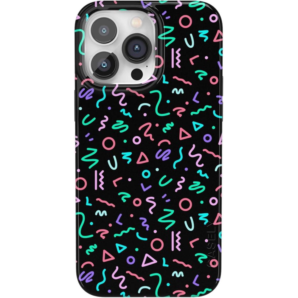 imageCasely iPhone 14 Pro Max Case  Lost in Spots  Cheetah Print  Compatible with MagSafe  Classic Ultra Thin DesignAlways Vibing  Retro