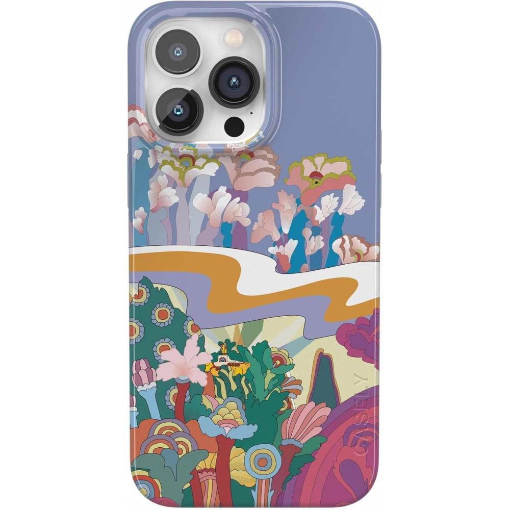 imageCasely iPhone 14 Pro Max Case  Lost in Spots  Cheetah Print  Compatible with MagSafe  Classic Ultra Thin DesignBeneath the Waves  The Beatles Yellow Submarine