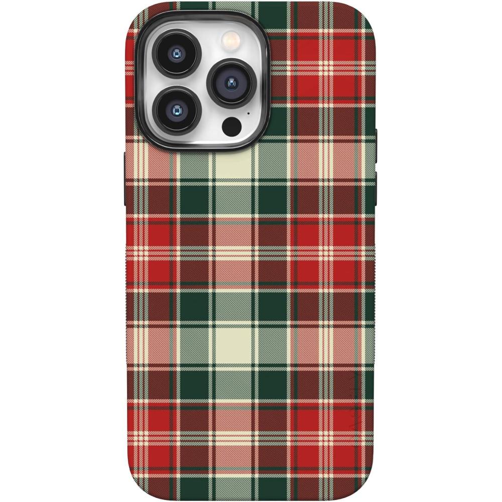 imageCasely iPhone 14 Pro Max Case  Plaid amp Proper  Signature Plaid  Bold Protective Design  MagSafe Compatible Design
