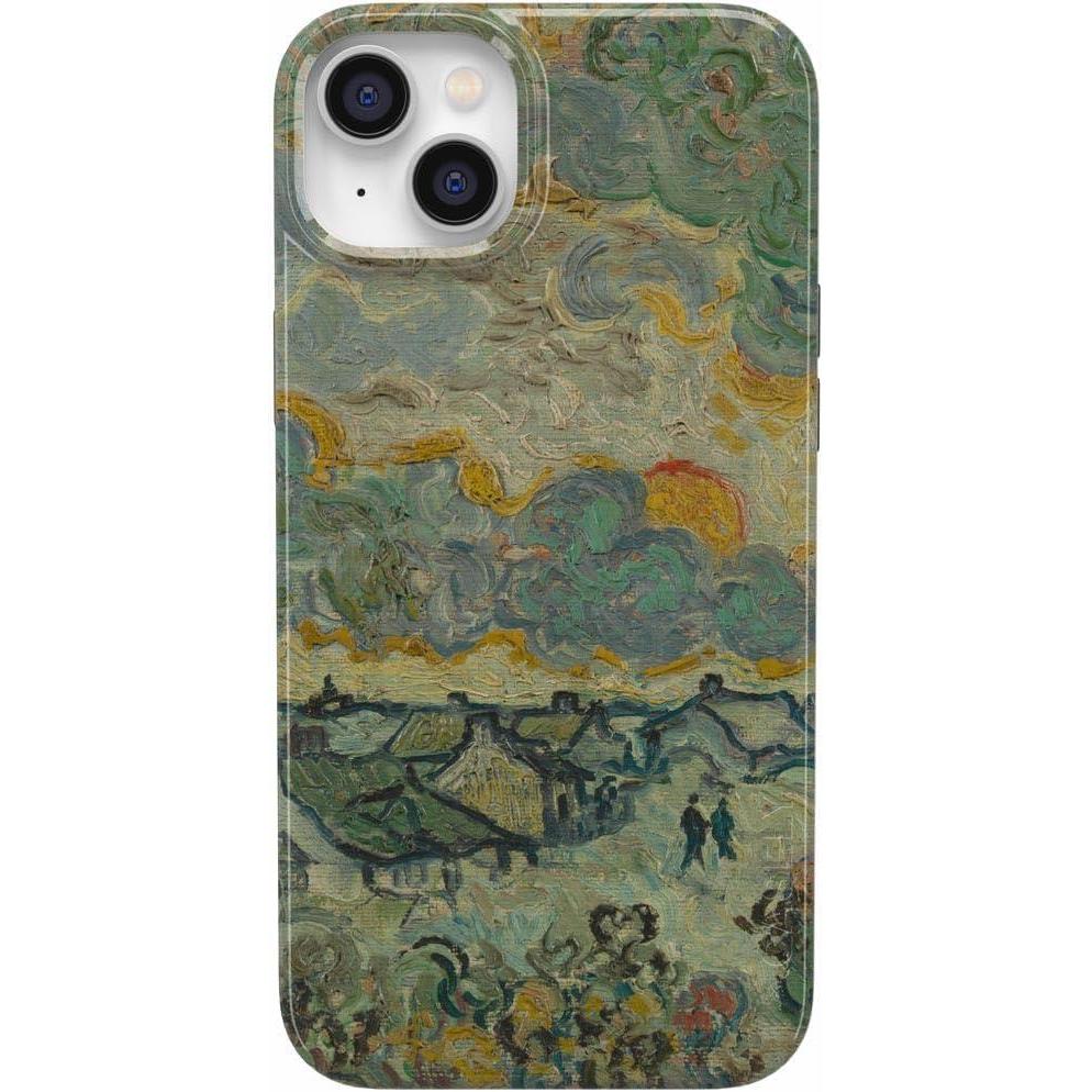 imageCasely iPhone 14 Pro Max Case  Rose to Fame  Blue amp White Floral  Compatible with MagSafe  Classic Ultra Thin DesignVan Gogh  Reminiscence of Vincent
