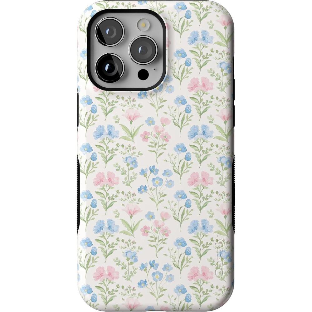 imageCasely iPhone 14 Pro Max Case  Sunday Best  Pastel Garden  Bold Protective Design  MagSafe Compatible DesignSunday Best  Pastel Garden