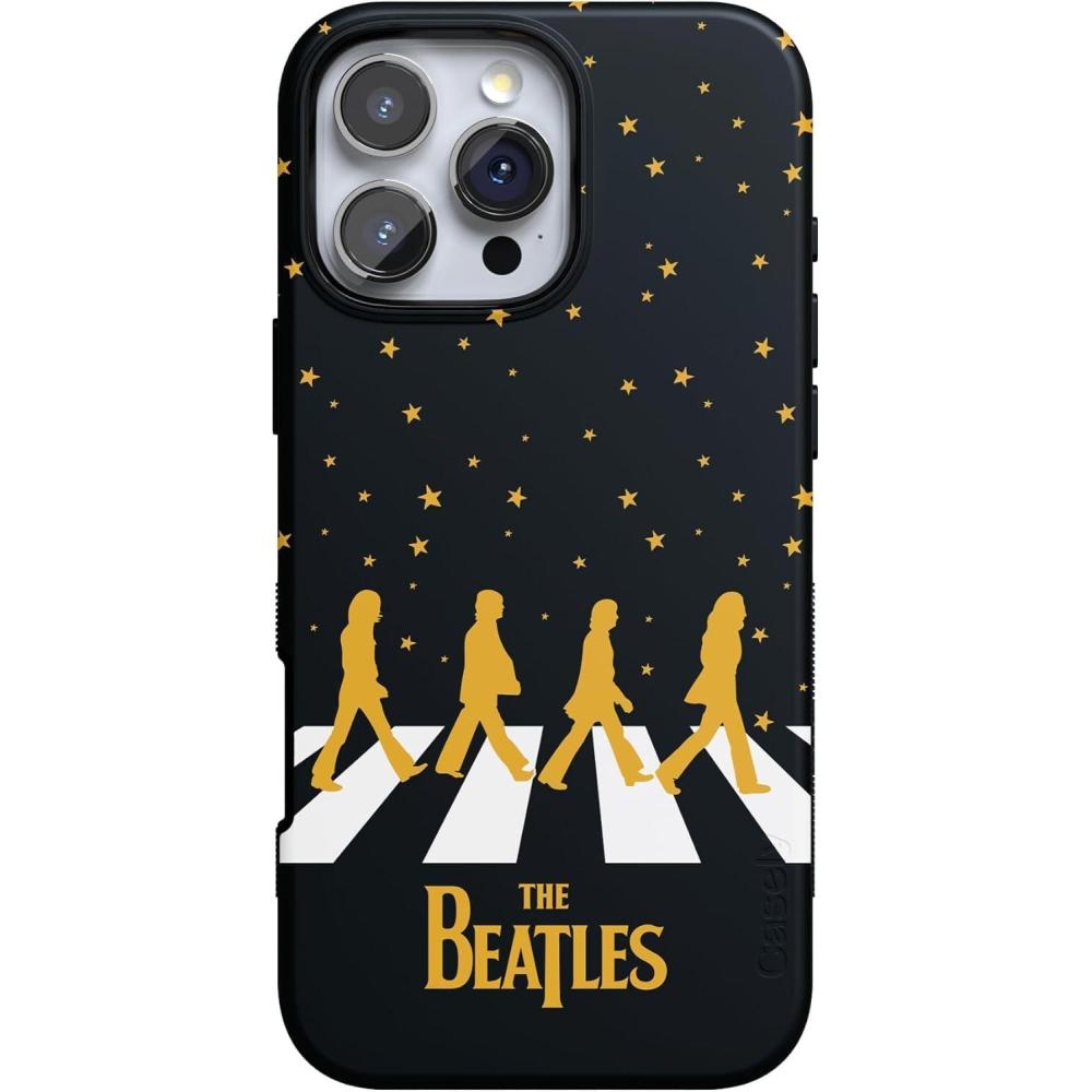 imageCasely iPhone 16 Pro Max Case  Bordeaux Rose  Moody Monochrome  Bold Protective Design  Compatible with MagSafeNight Walk