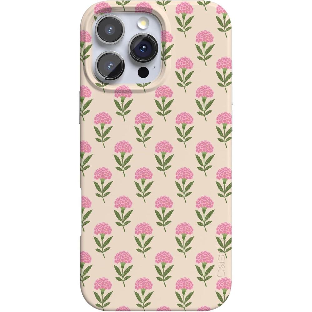 imageCasely iPhone 16 Pro Max Case  Into The Wild  White Snow Leopard  Compatible with MagSafe  Classic Ultra Thin DesignJennas Flowers  Fun on Weekdays