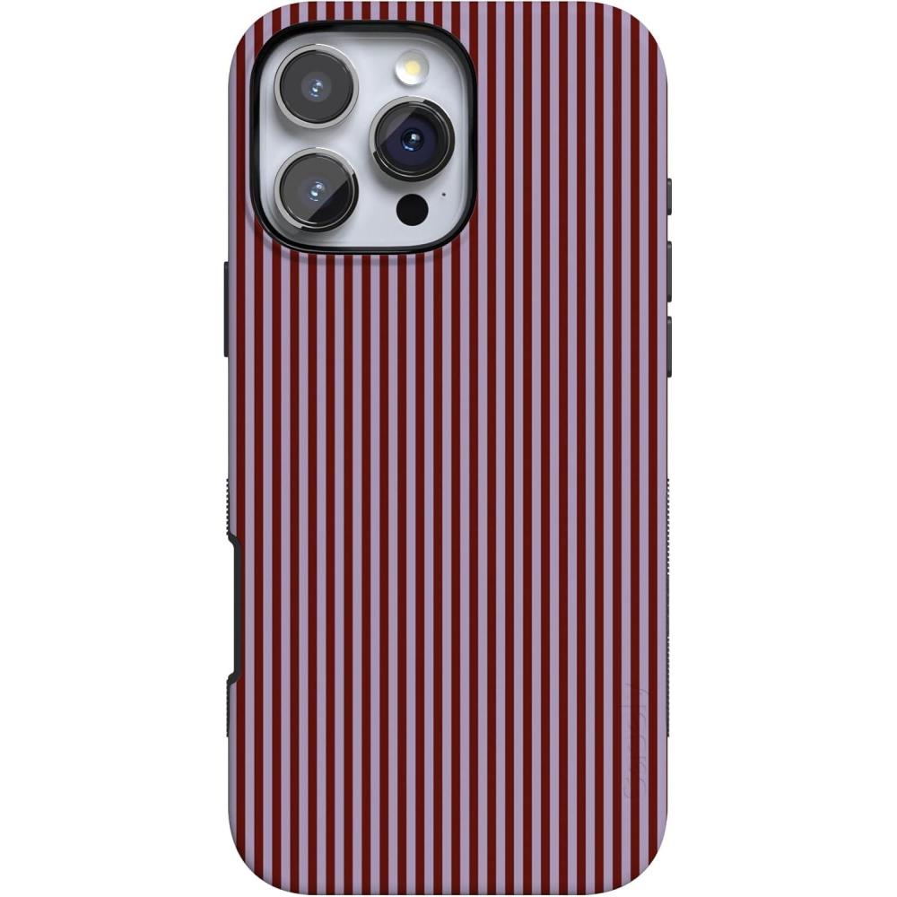 imageCasely iPhone 16 Pro Max Case  Rustic Roses  Boho Bouquet  Bold Protective Design  Compatible with MagSafeStripes and the City  Tiny Pinstripe