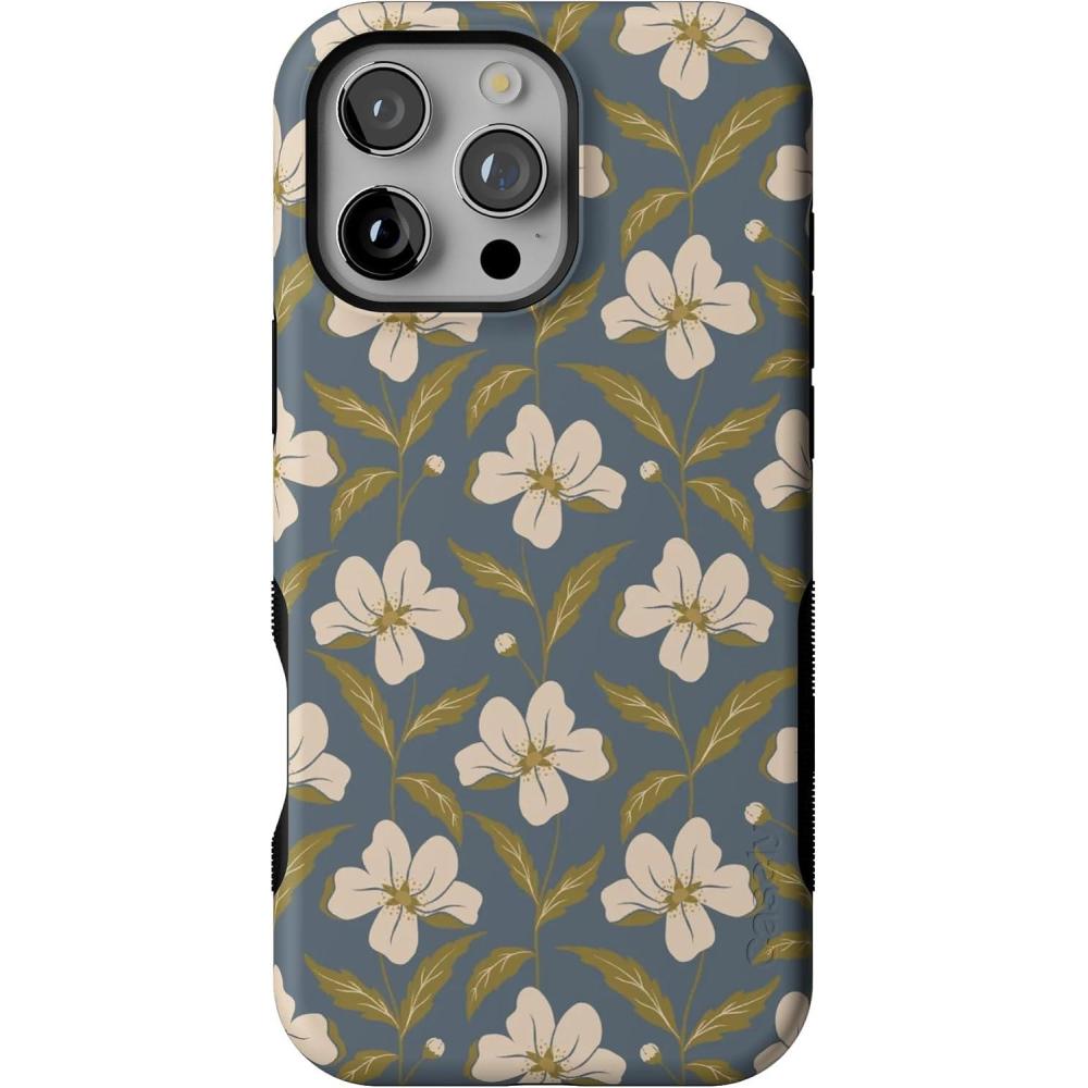 imageCasely iPhone 16 Pro Max Case  Rustic Roses  Boho Bouquet  Bold Protective Design  Compatible with MagSafeThe Boyfriend Collection  Leid Back