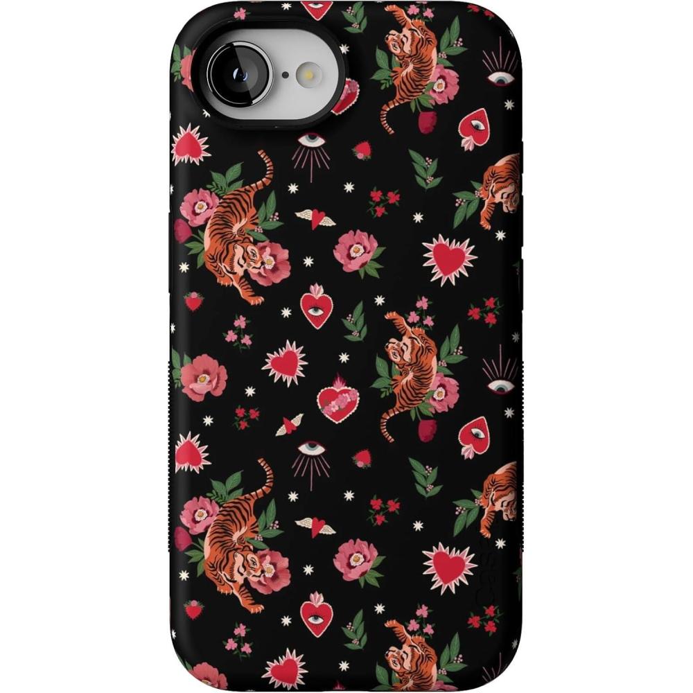 imageCasely iPhone 16e Case  Love Me Knot  Blue Bow  Bold Protective Design  Compatible with MagSafeWild at Heart  Tiger