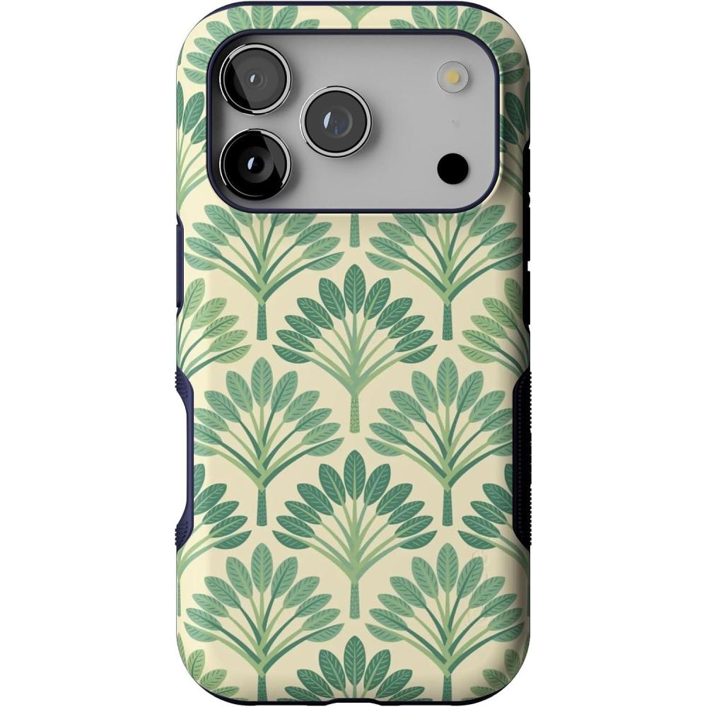 imageCasely iPhone 17 Pro Case  Navy Cherry Blossom  Floral Forest  Bold Protective Design  MagSafe Compatible DesignPalm Royale  Palm Beach