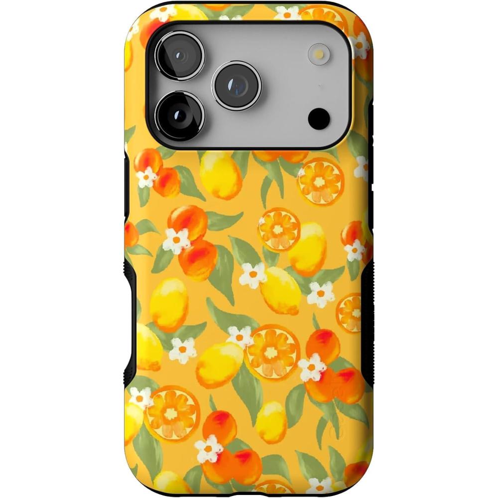 imageCasely iPhone 17 Pro Case  Navy Cherry Blossom  Floral Forest  Bold Protective Design  MagSafe Compatible DesignPositano  Dippin Daisys Italian Coast
