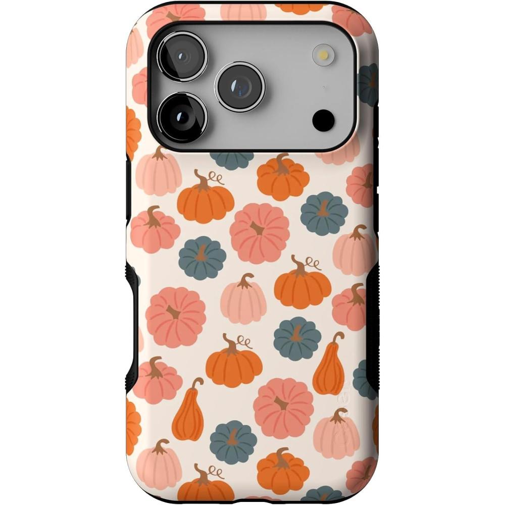 imageCasely iPhone 17 Pro Case  Twilight Flora  Moody Monochrome  Bold Protective Design  Compatible with MagSafeOh My Gourd  Pumpkin Patch