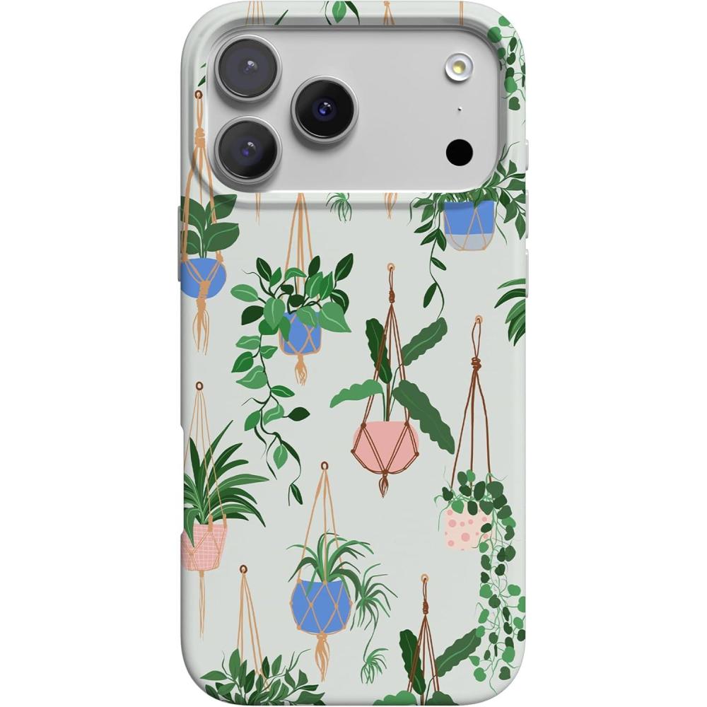 imageCasely iPhone 17 Pro Case  Western Bloom  Jenna Palek x Casely  Compatible with MagSafe  Classic Ultra Thin DesignHanging Around  Potted Plants Floral