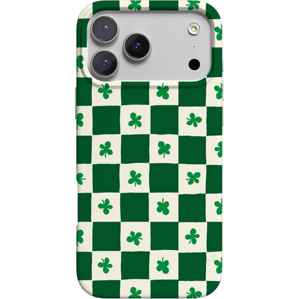 imageCasely iPhone 17 Pro Case  Western Bloom  Jenna Palek x Casely  Compatible with MagSafe  Classic Ultra Thin DesignLucky You  Shamrock