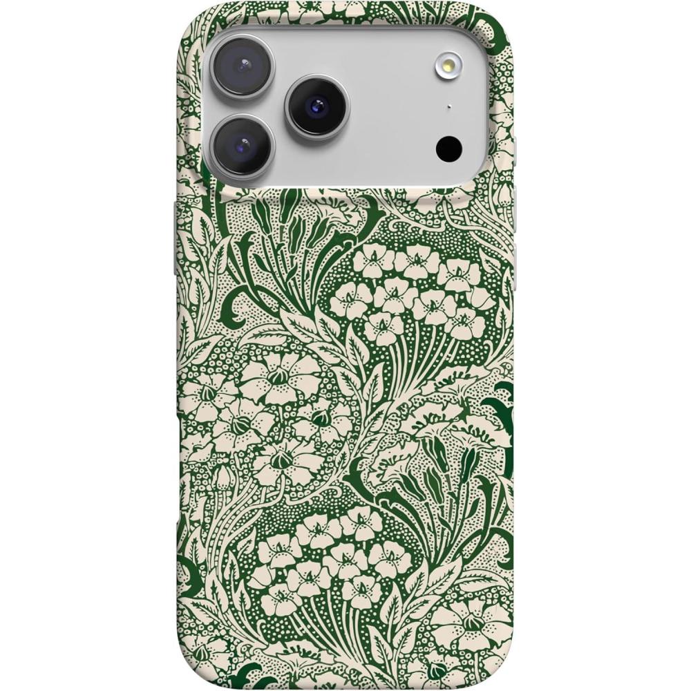 imageCasely iPhone 17 Pro Case  Western Bloom  Jenna Palek x Casely  Compatible with MagSafe  Classic Ultra Thin DesignMystic Meadow  Green Gardens