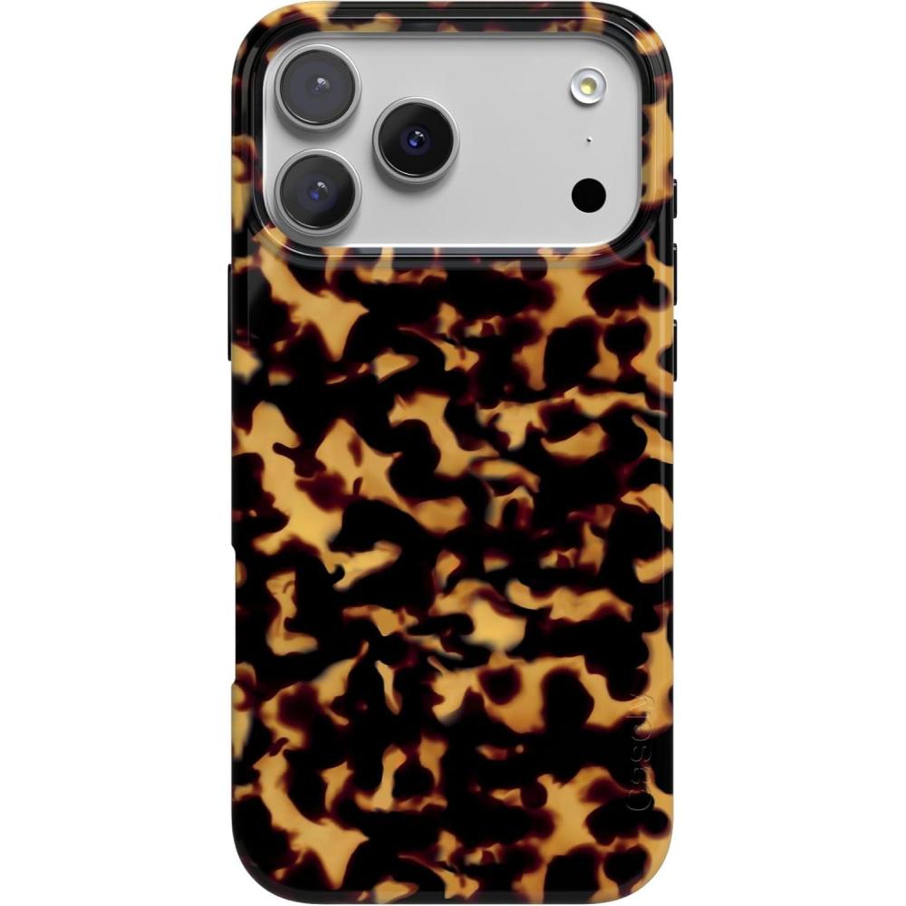 imageCasely iPhone 17 Pro Case  Western Bloom  Jenna Palek x Casely  Compatible with MagSafe  Classic Ultra Thin DesignShell Shocked  Tortoise Print
