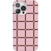 Uptown Gridlock | Pink Checkerboard