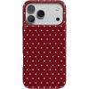 On the Dot | Maroon Polka Dot