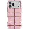 Uptown Gridlock | Pink Checkerboard