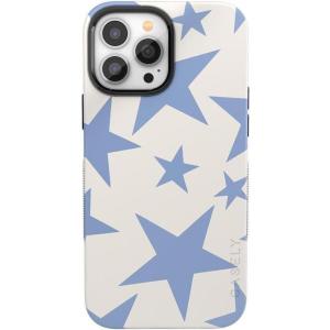 Casely iPhone 14 Pro Case | Stars Align | Blue & White Stars | Bold Military-Grade Drop Protection | Compatible with MagSafe