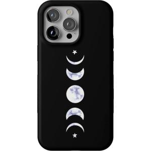 Casely iPhone 14 Pro Max Case | Blue Stripes | Sunday Best | Bold Protective Design | Compatible with MagSafe(It’s Just a Phase | Marble Moon)