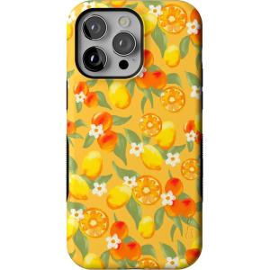 Casely iPhone 14 Pro Max Case | Blue Stripes | Sunday Best | Bold Protective Design | Compatible with MagSafe(Positano | Dippin’ Daisy’s Italian Coast)